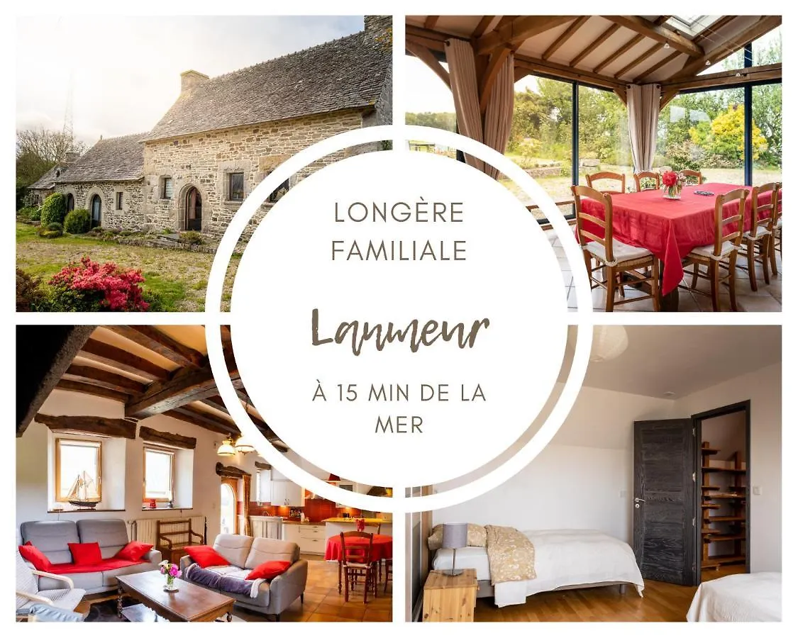 Magnifique Longere Bretonne. Villa Lanmeur